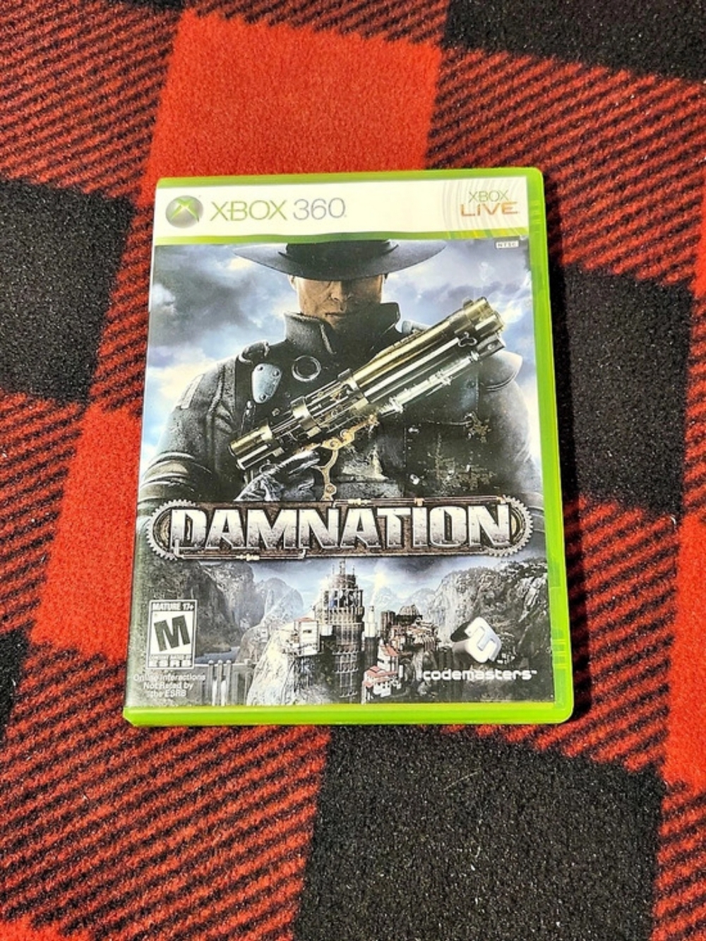 Damnation (Xbox 360, 2009) Complete w/ Manual Tested